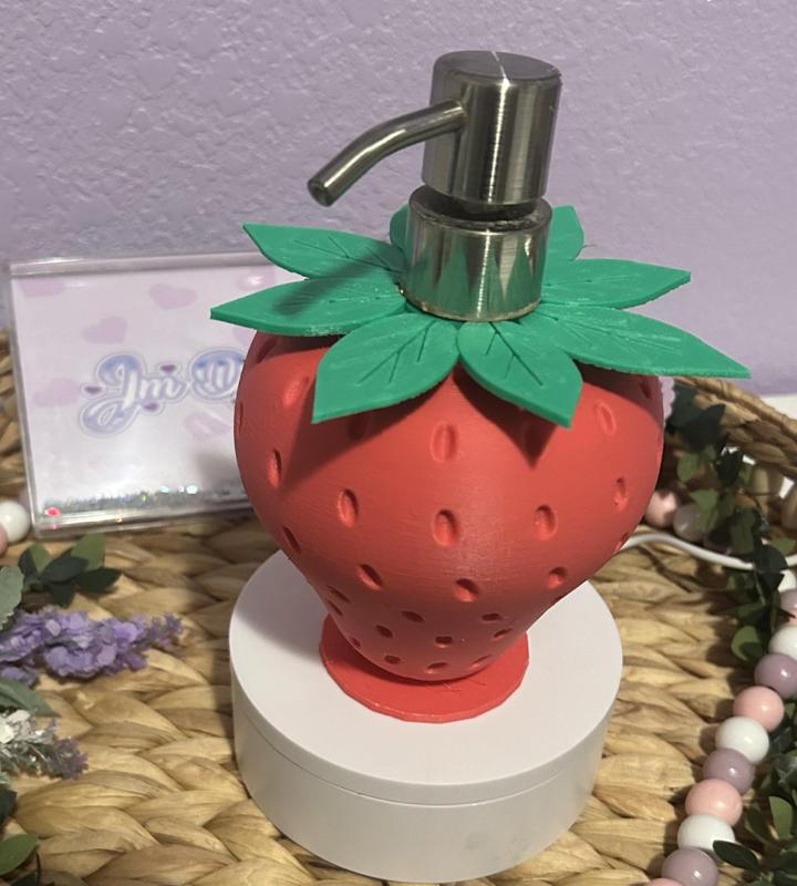 Strawberry Soap Dispencer