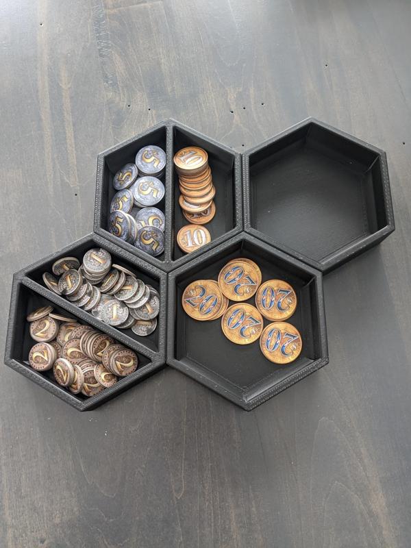 Board Game Bits Organizer and Container