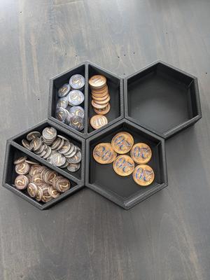 Board Game Bits Organizer and Container