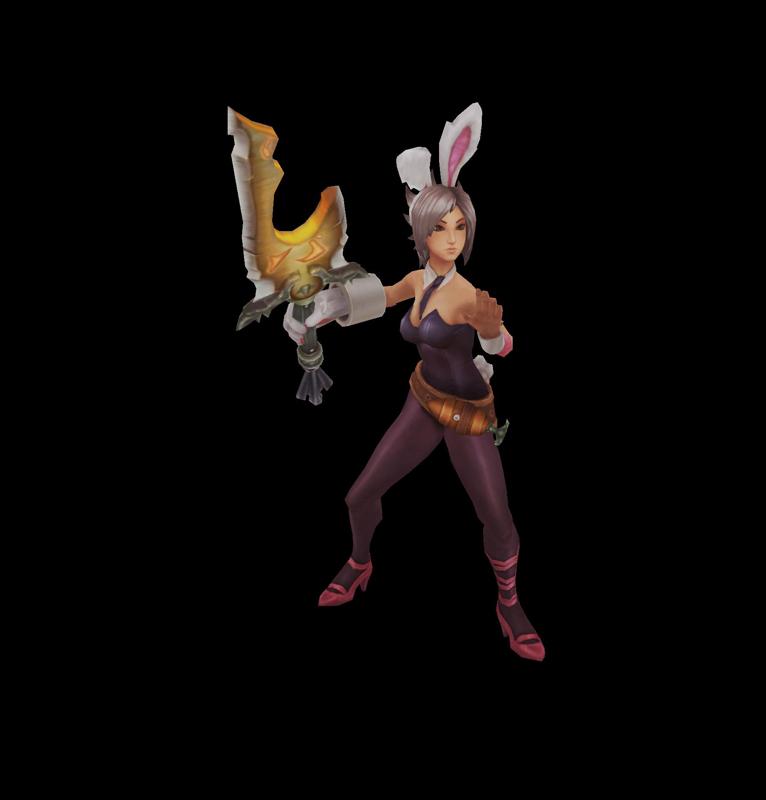 Battle Bunny Riven League of Legends 3D print model