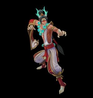 Heavenscale Lee Sin League of Legends 3D print model