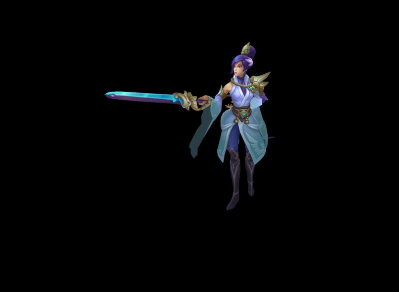 Soaring Sword Fiora League of Legends 3D print model