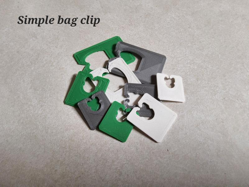Simple bag clip