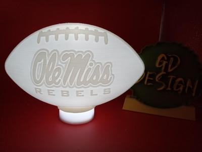 Ole Miss Rebels COLLEGE FOOTBALL LIGHT