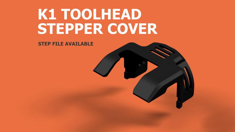Creality K1 Toolhead Stepper Cover