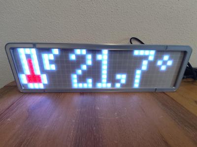 LED Matix Pixel Clock