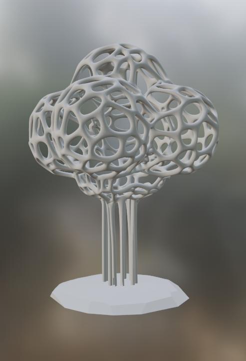 Voronoi tree