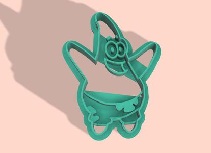 Cookie Cutter Patricio Estrella x1