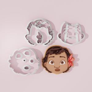 Moana Face Cookie Cutter