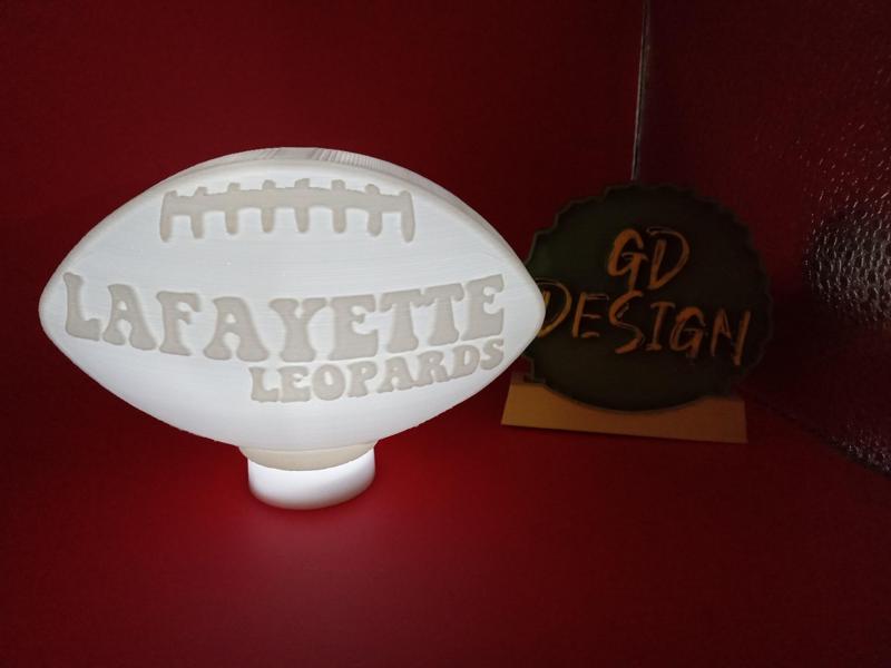 LAFAYETTE LEOPARDS UNIVERSITY FOOTBALL LIGHT