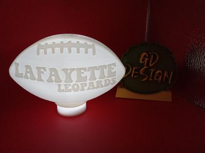 LAFAYETTE LEOPARDS UNIVERSITY FOOTBALL LIGHT