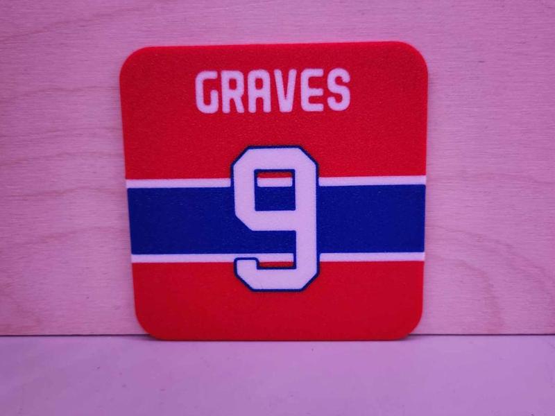 NHL Coaster - ADAM GRAVES