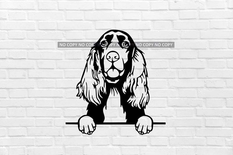 Field Spaniel dog wall decoration