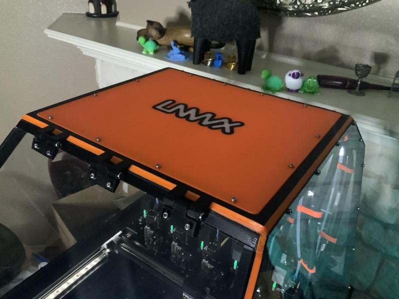 EnXLosure 2-Part Top Panel /w Modeled Trim, Larger Fillet Radiuses