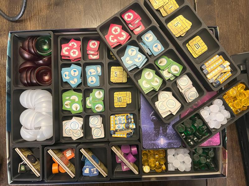 Underwater Cities Insert / Organizer Remix (Incl. New Discoveries)