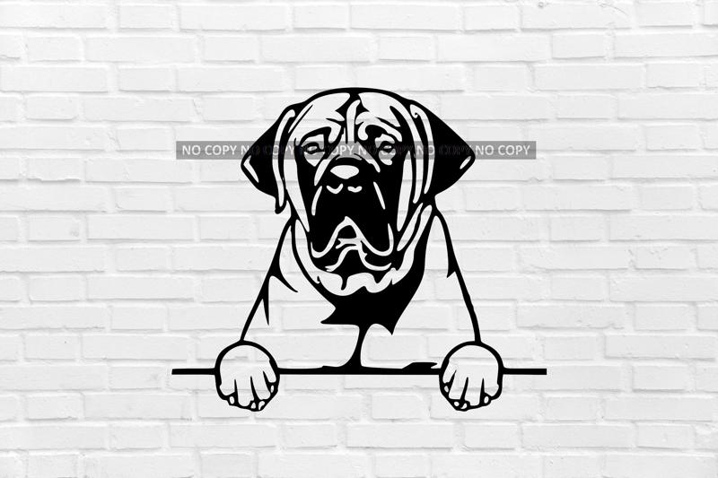 Boerboel Boerbull dog wall decoration