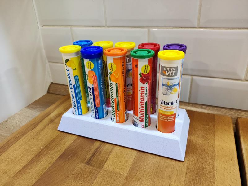 Effervescent Tablets Holder / Brausetablettenhalter