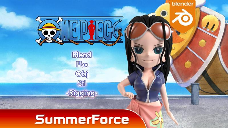Nico Robin SD - One Piece