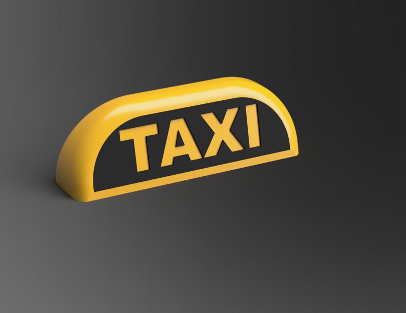 Taxi-sign