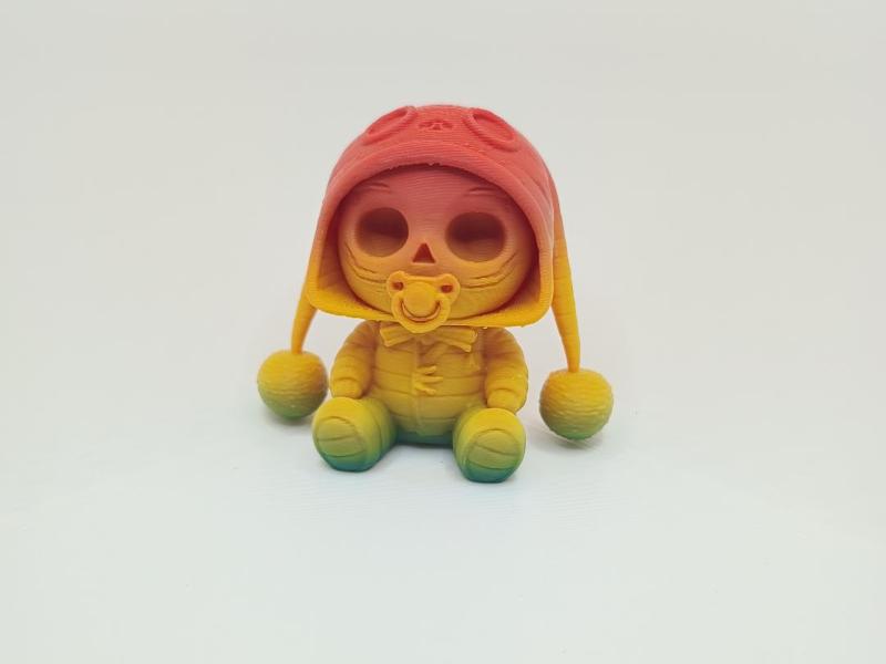 Baby Skeleton with Hat – Cute and Spooky Figure