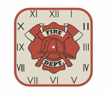 Horloge pompier / Fire clock