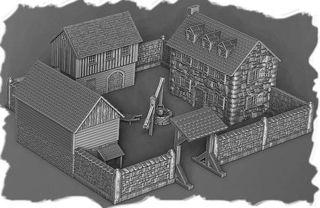 Farm set for 3D printing