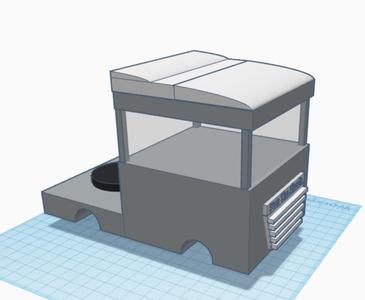 truck without wheels