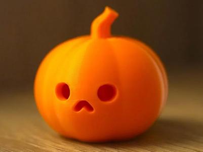 Cute Simple Halloween Pumpkin with removable lid