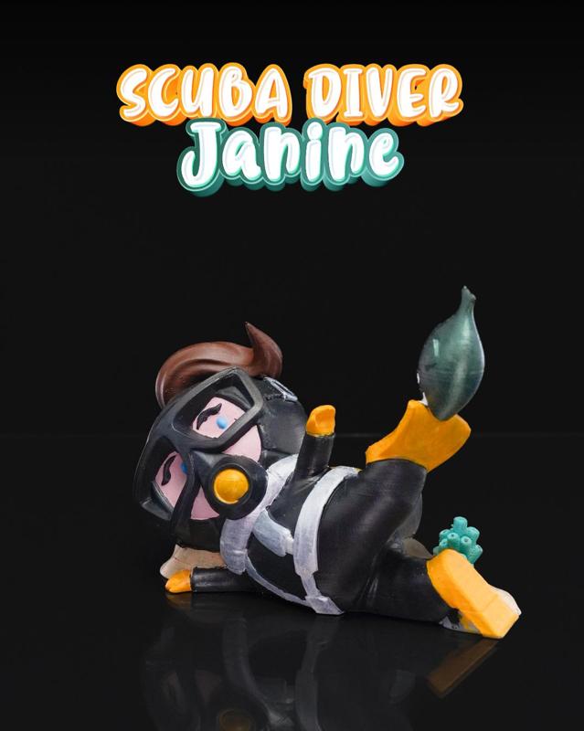 Scuba Diver - Janine