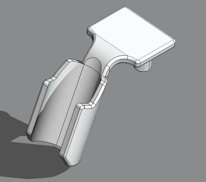 Airbus A320 Cockpit Microphone Holder - Captain's side