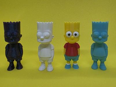 Bart Simpson keychain/decor 