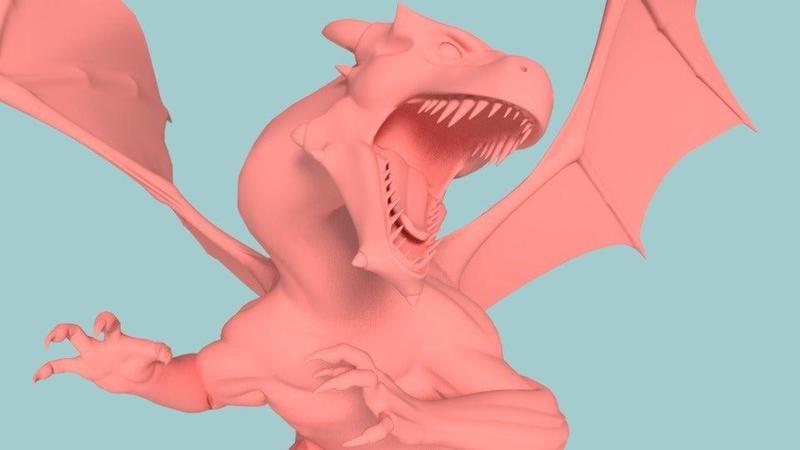 Charizard Realistic Dragon