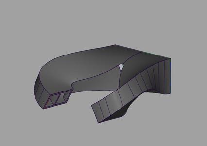 Ratrig tool head ducts extracted