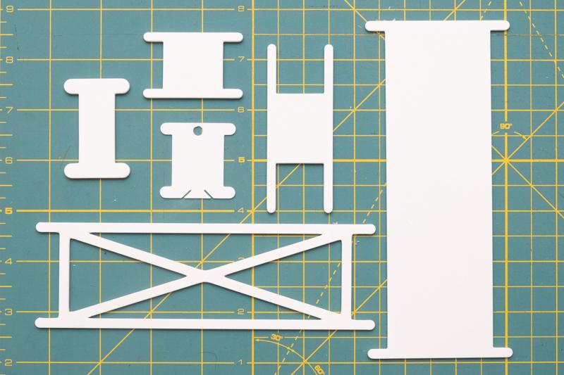 Parametric Bobbins for Embroidery Floss (or yarn, or elastic, or...)