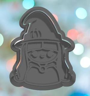 Halloween Witch Head Cookie Cutter