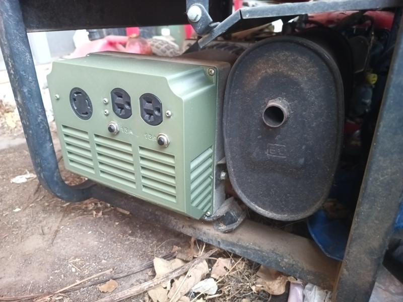 End cover for Chinesium 3500W generator