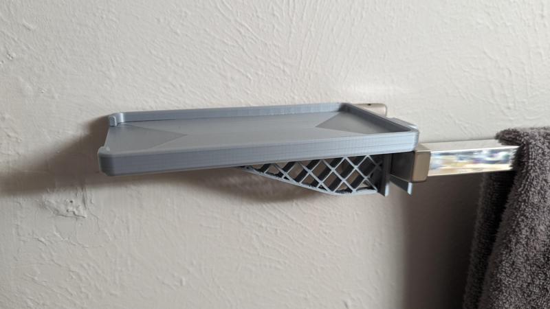 Towel Bar Shelf