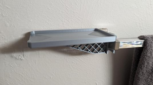 Towel Bar Shelf