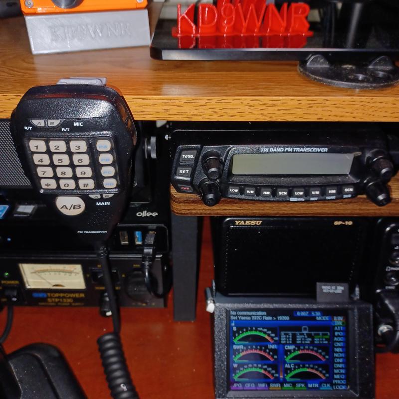 Shelf Mount Mic Holder