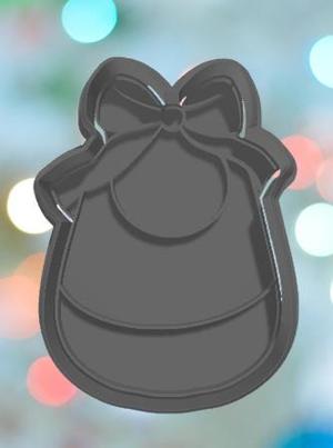 Baby Shower Bib Cookie Cutter