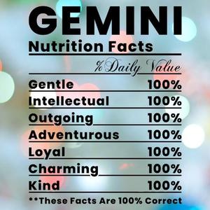 Giant 12cm Gemini  Facts Cookie Cutter