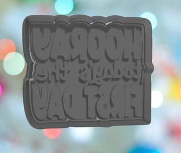 School First Day Cookie Cutter