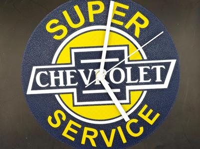 Chevrolet Super Service Clock