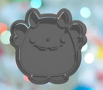Valentines Day Cute Monster Cookie Cutter