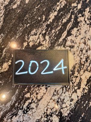 New Year's Light up sign