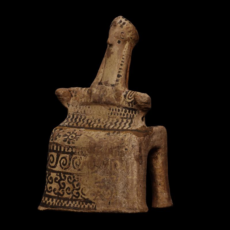 Thronendes Brettidol