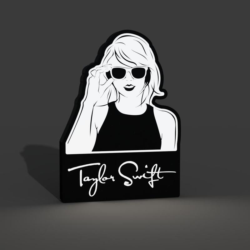 Taylor Swift Lightbox LED Lamp