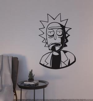 RICK AND MORTY 2D WALL ART WALL DECORATIONS