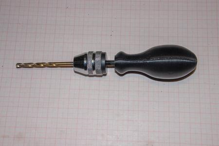 Handle for drill chuck