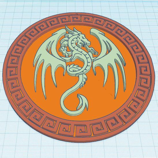Framed Dragon